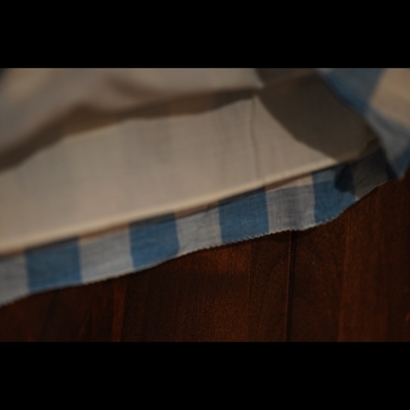 Cotton J. Crew plaid / check skirt, lined! - Picture 2 of 3